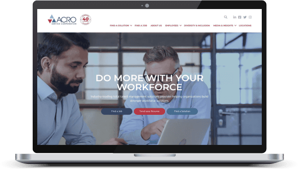 Professional team collaborating on workforce solutions at IGNITE Media Group, emphasizing workforce development and staffing excellence.