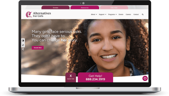 Empowering girls facing serious risks with support and resources for change.