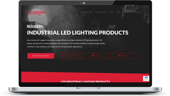 High-quality industrial LED lighting products by IGNITE Media Group for commercial and industrial applications.