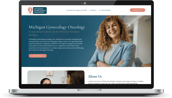 Laptop for Michigan Gynecology Oncology