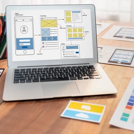 Responsive web design and UI/UX prototyping for digital marketing by IGNITE Media Group.